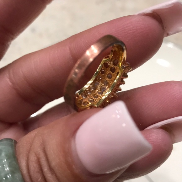 🥂 Mystery Italian Art Deco Inspired Vintage ring - Picture 13 of 17